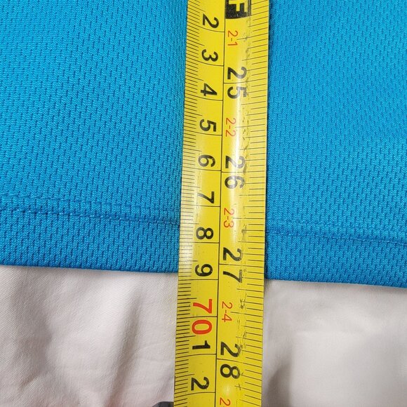 K Swiss Honda LA Marathon LA Road Runners Mens XL Blue Dri-Fit Shirt Athletic - Picture 9 of 9